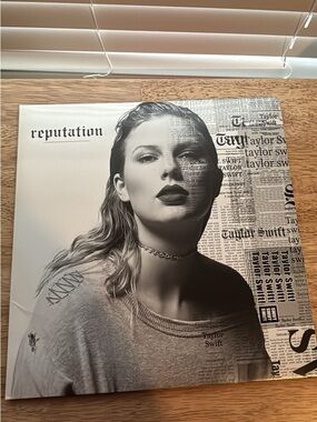 Black & White Taylor Swift Reputation Vinyl Picture Discs